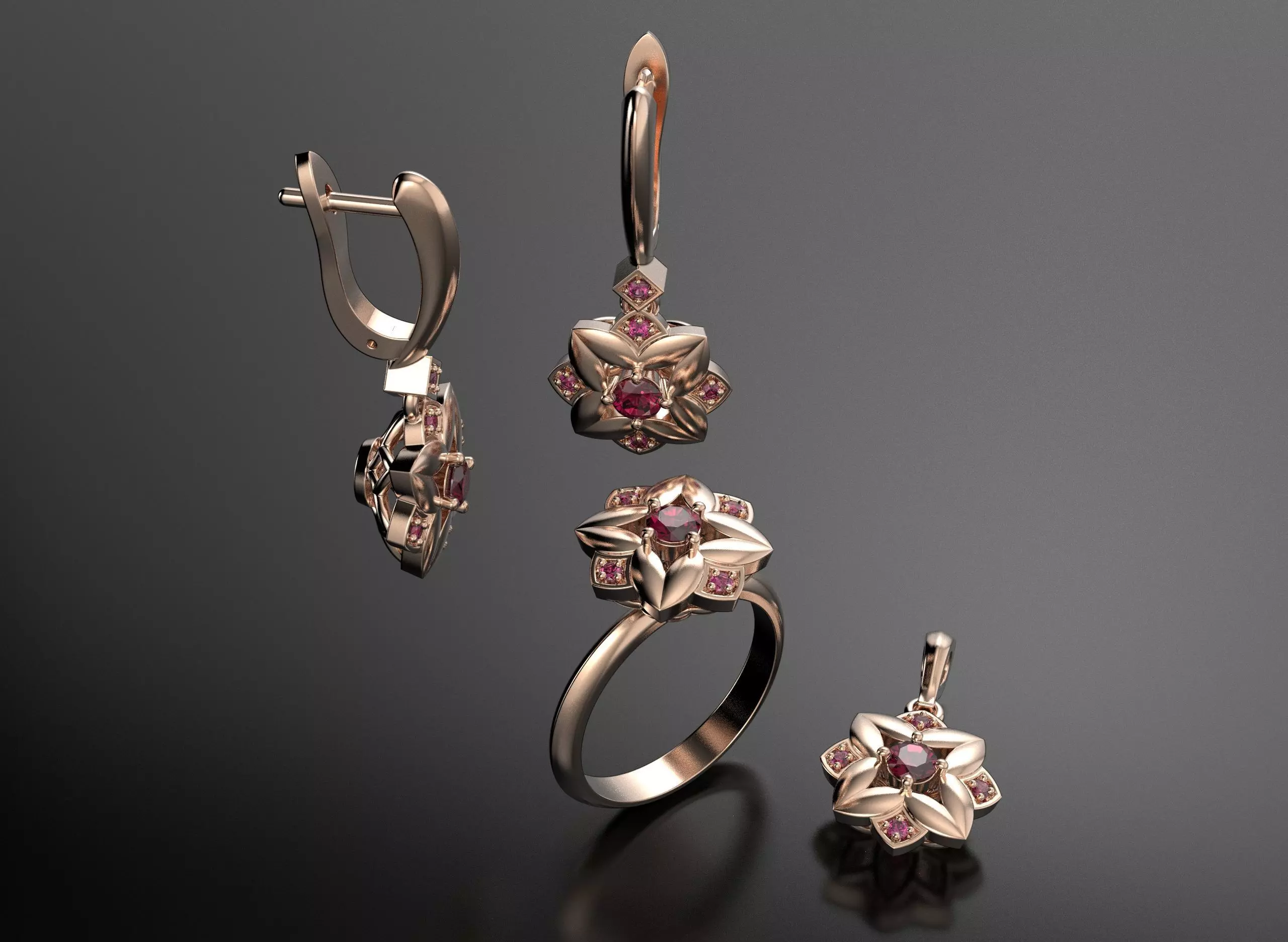 New life set for women 3D print model_4