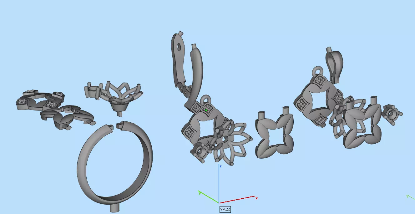 New life set for women 3D print model_8