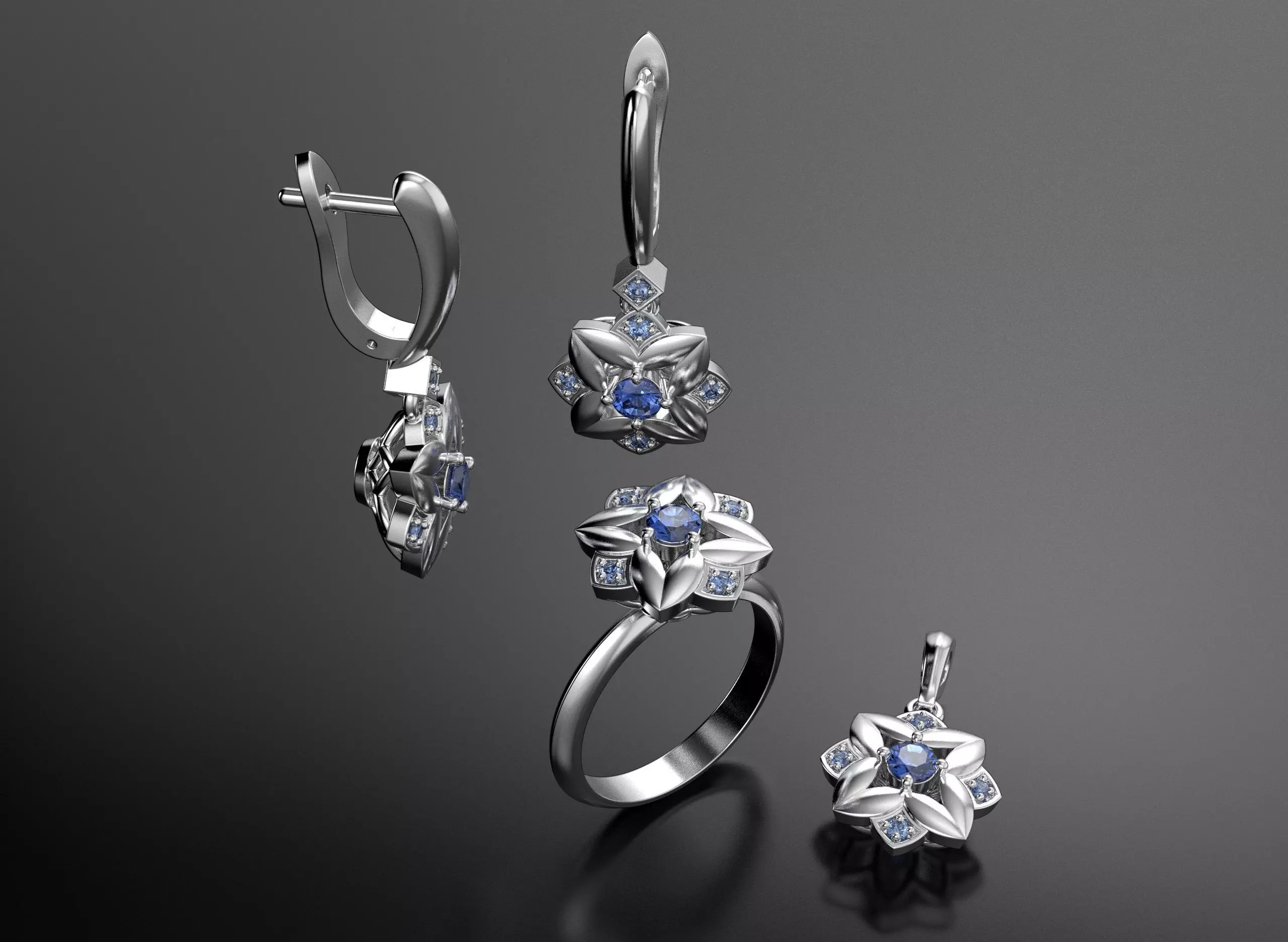 New life set for women 3D print model_3