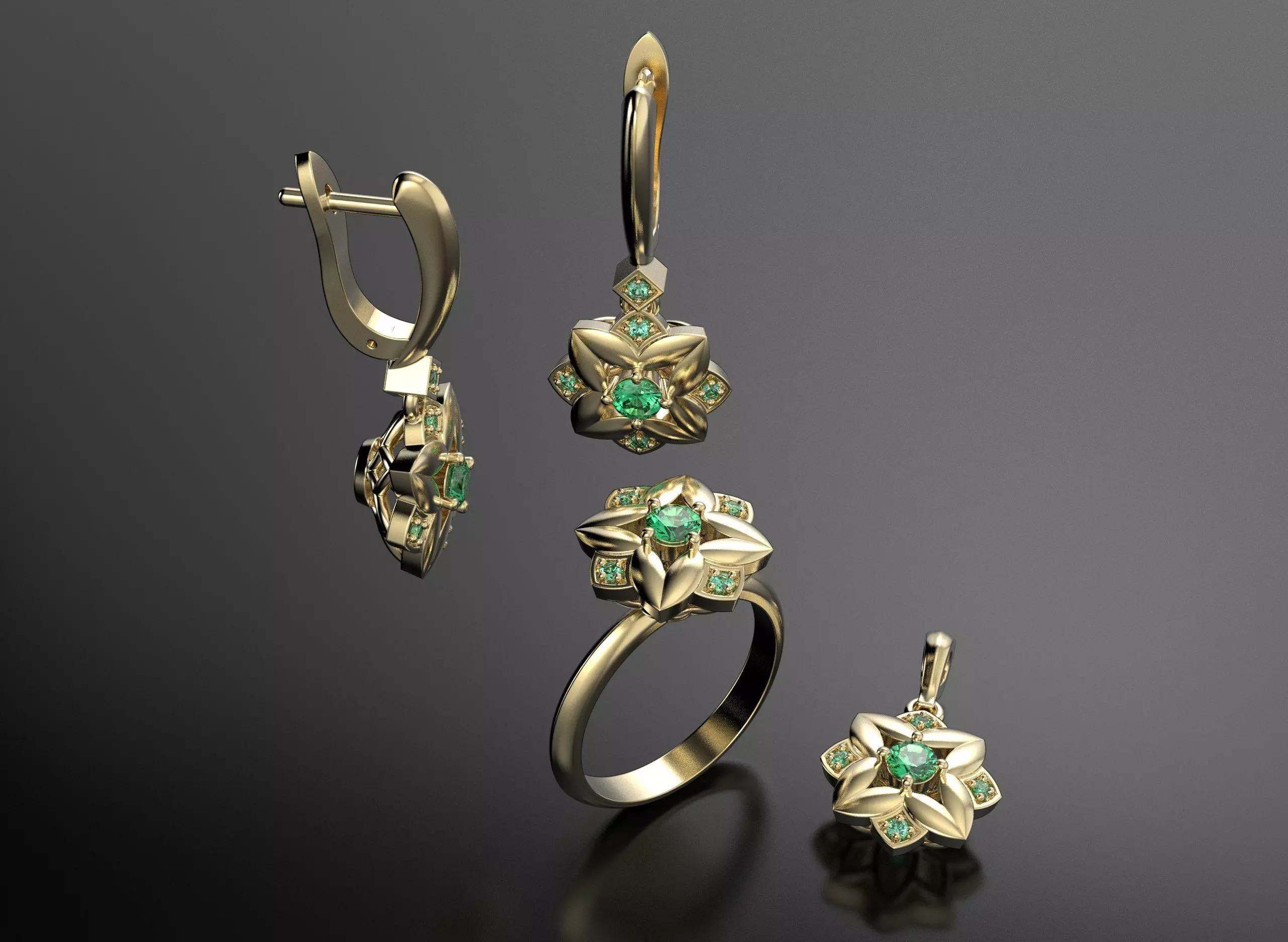 New life set for women 3D print model_1