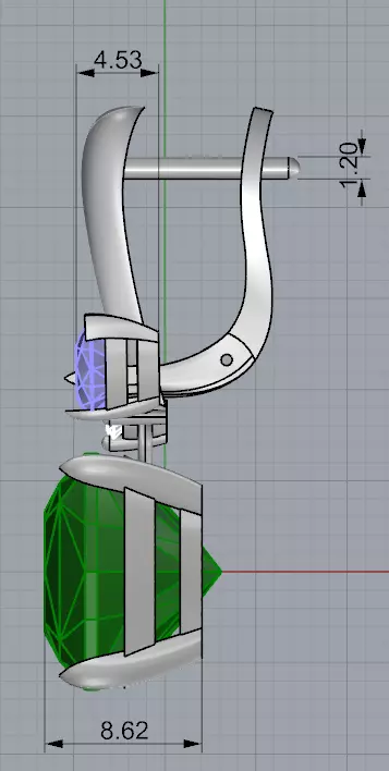 Quad stone set for women 3D print model_9