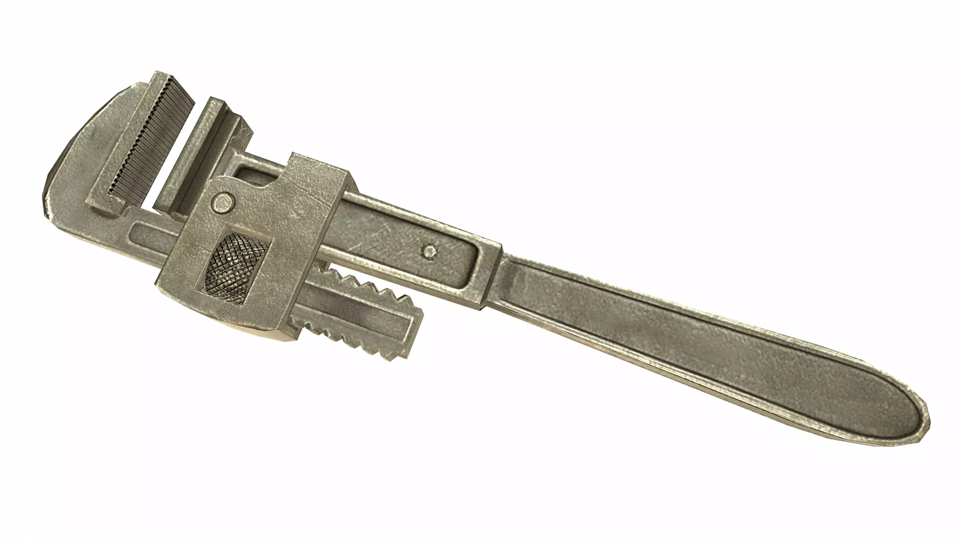 Wrench Low Poly Low-poly 3D model_9