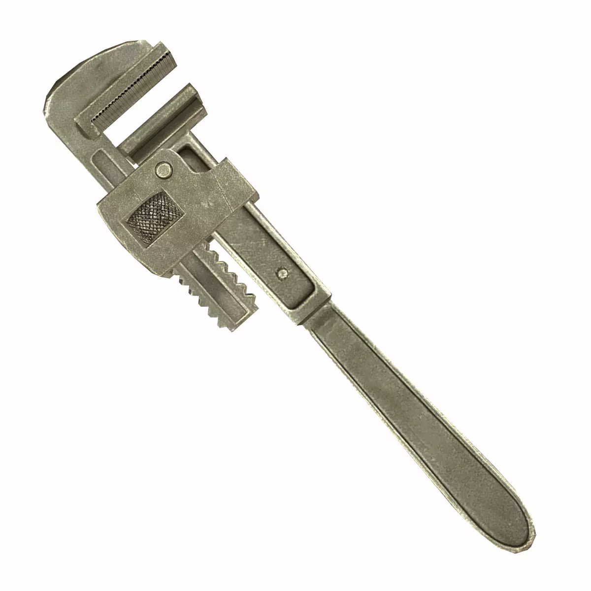 Wrench Low Poly Low-poly 3D model_1