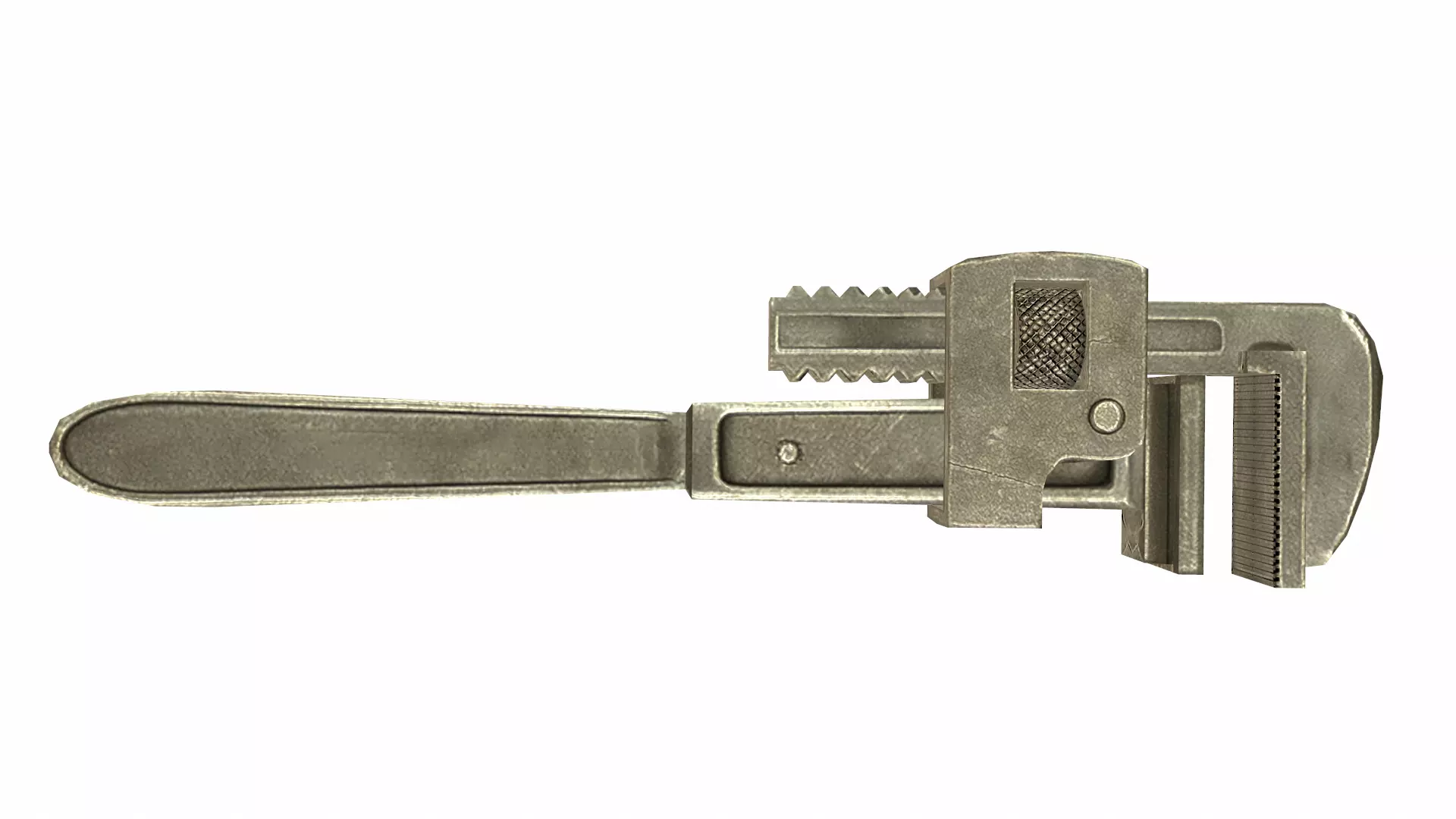 Wrench Low Poly Low-poly 3D model_7