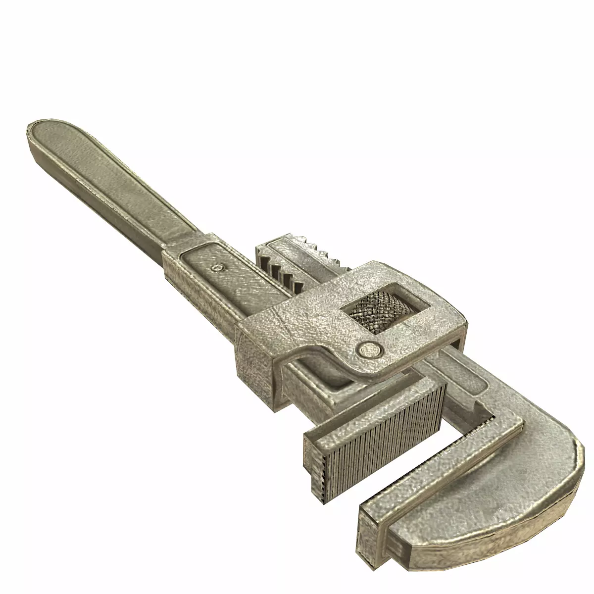 Wrench Low Poly Low-poly 3D model_3