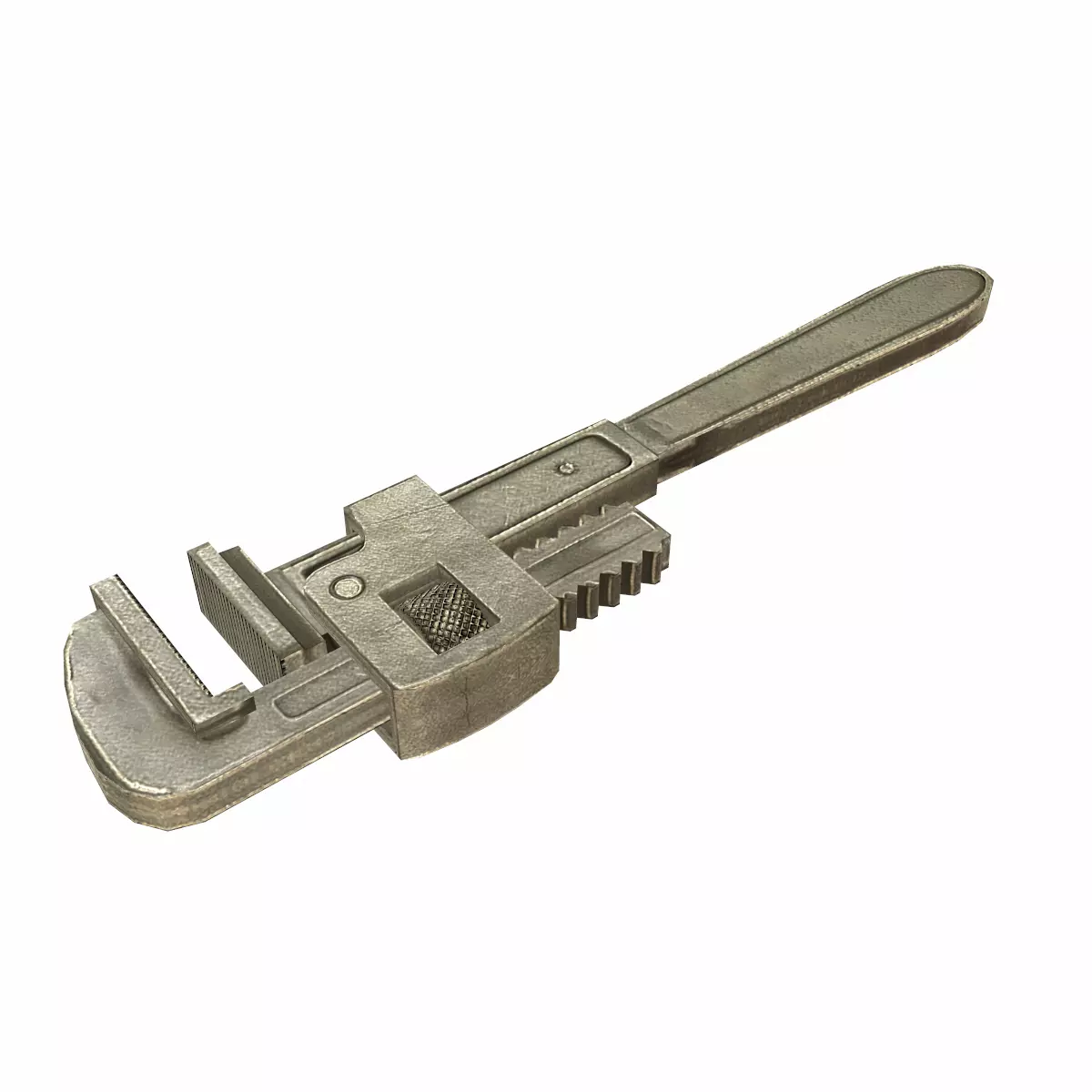 Wrench Low Poly Low-poly 3D model_6