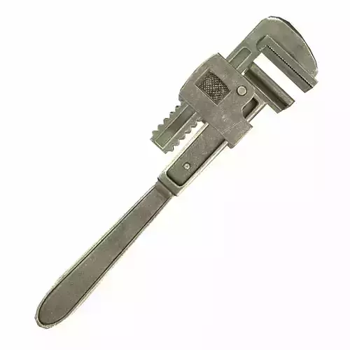 Wrench Low Poly Low-poly 3D model