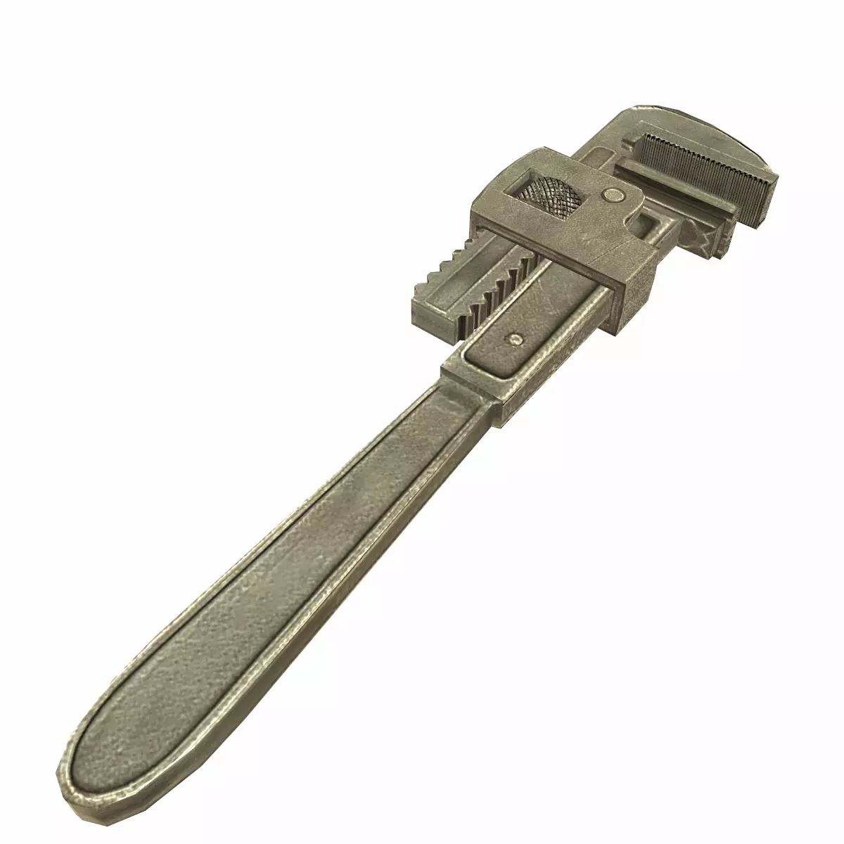 Wrench Low Poly Low-poly 3D model_2
