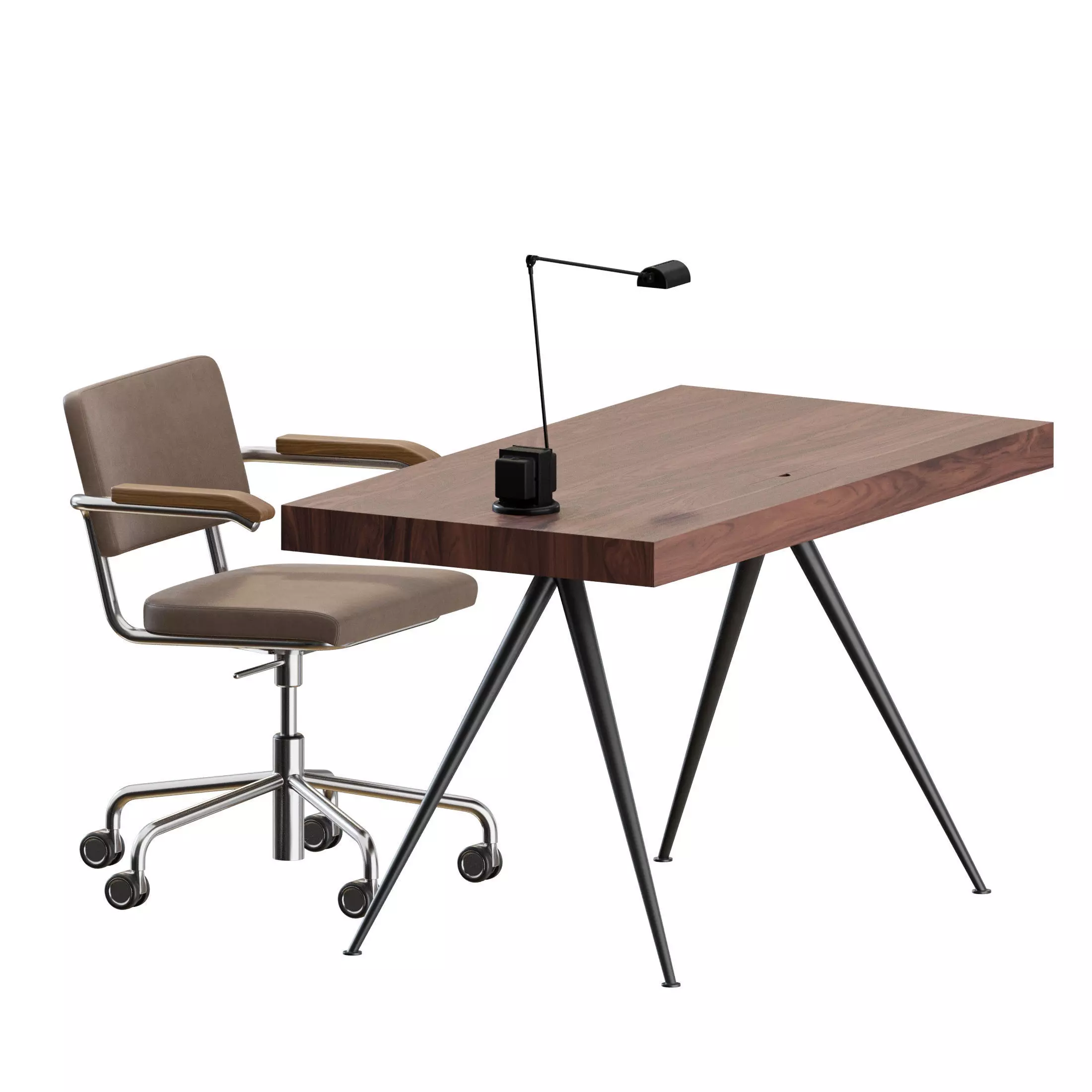 Office Set by Thonet and Norr11 3D model_8
