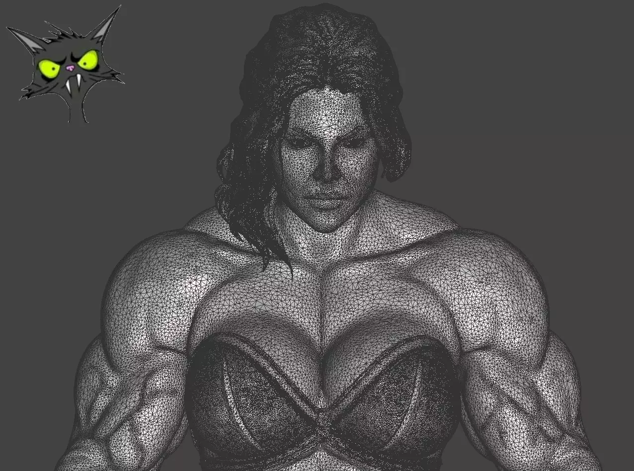 She-Hulk 3D print model_5