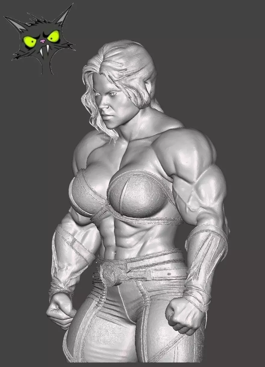 She-Hulk 3D print model_3