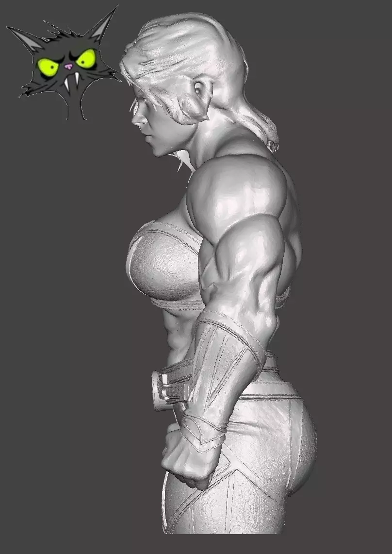 She-Hulk 3D print model_1