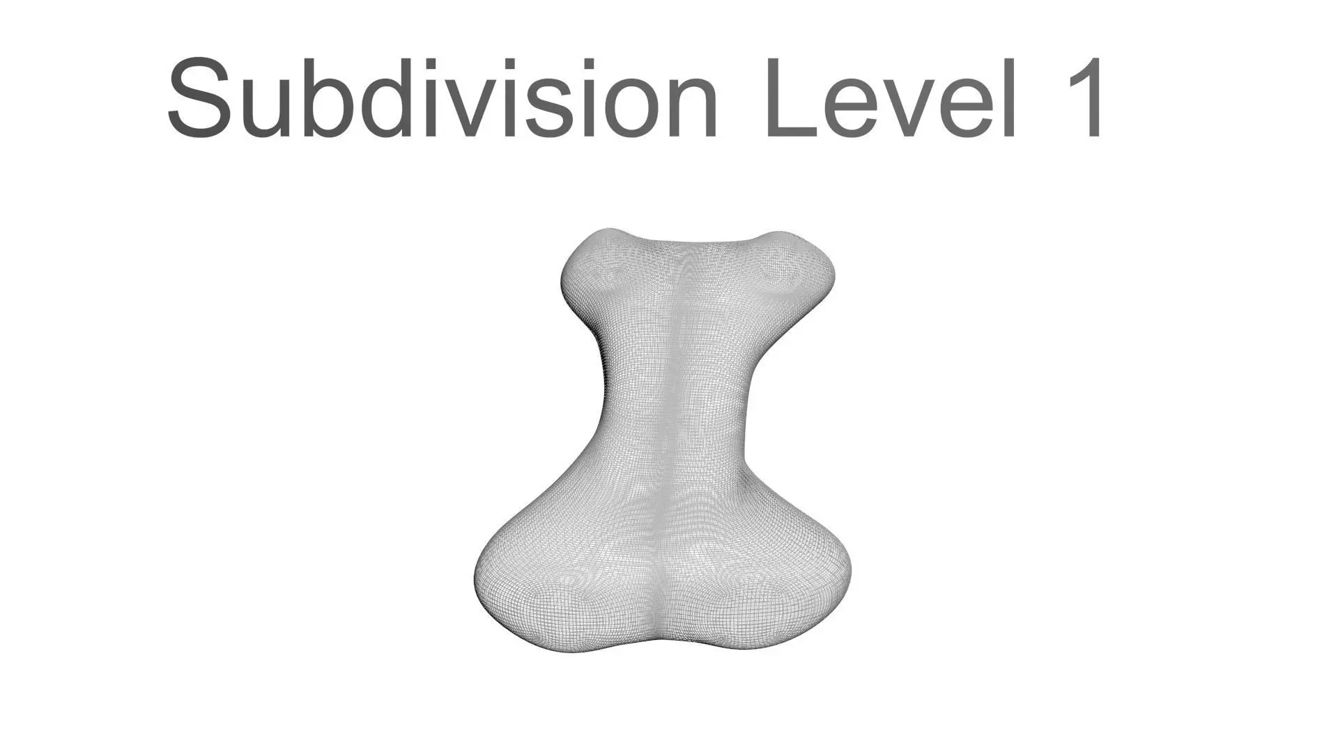 Gummy Bones Set 3D model_23