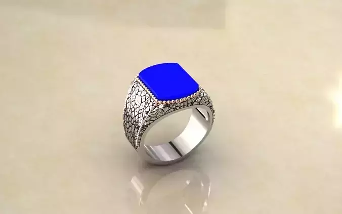 Onix Tasli Erkek Yuzugu