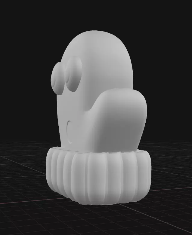 shocked face 3D print model_4