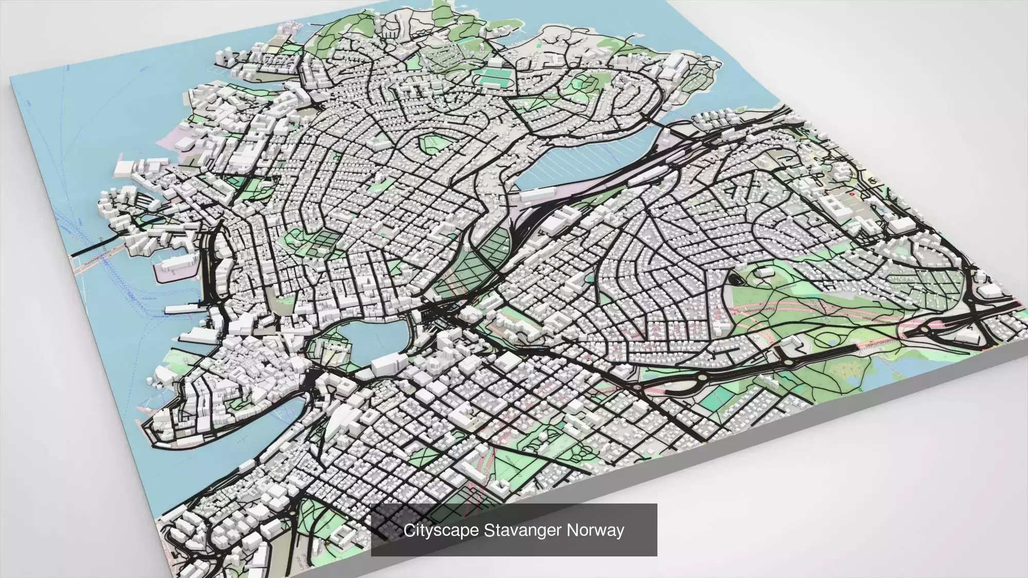 Five cityscapes of Europe 3D Model Collection_6