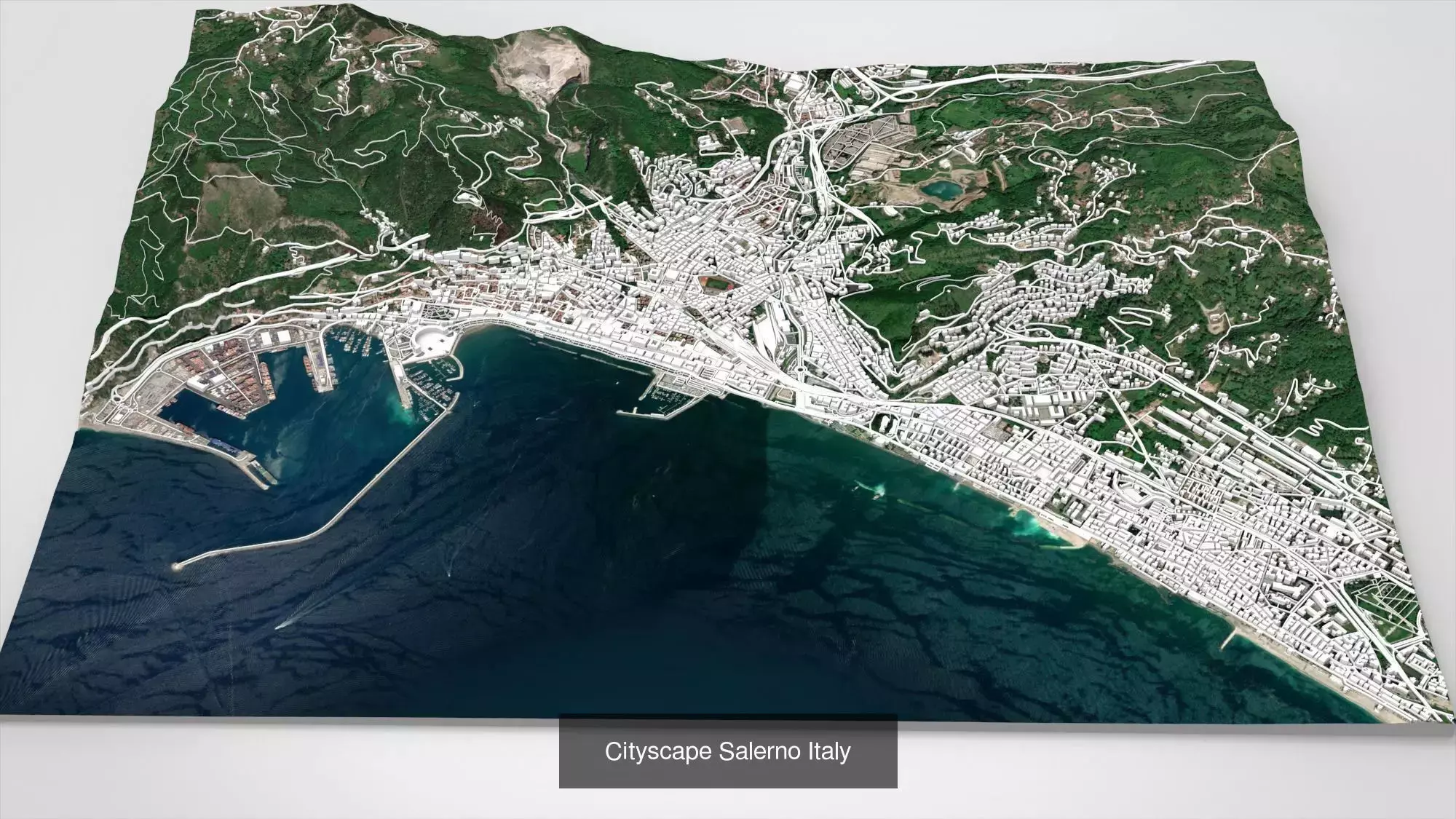 Five cityscapes of Europe 3D Model Collection_8