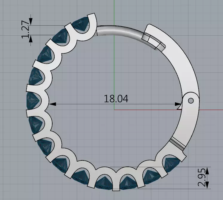 Stone caste set 3D print model_7