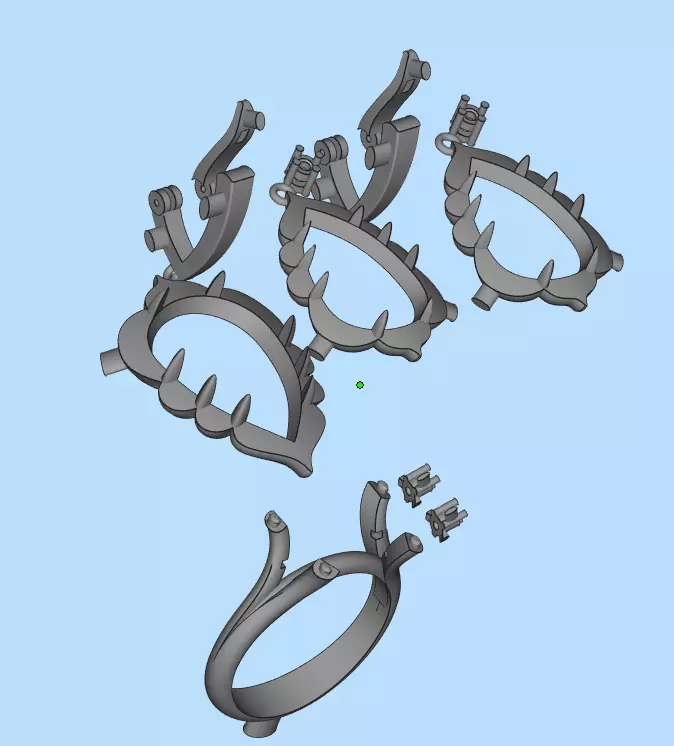 Drop set 3D print model_14