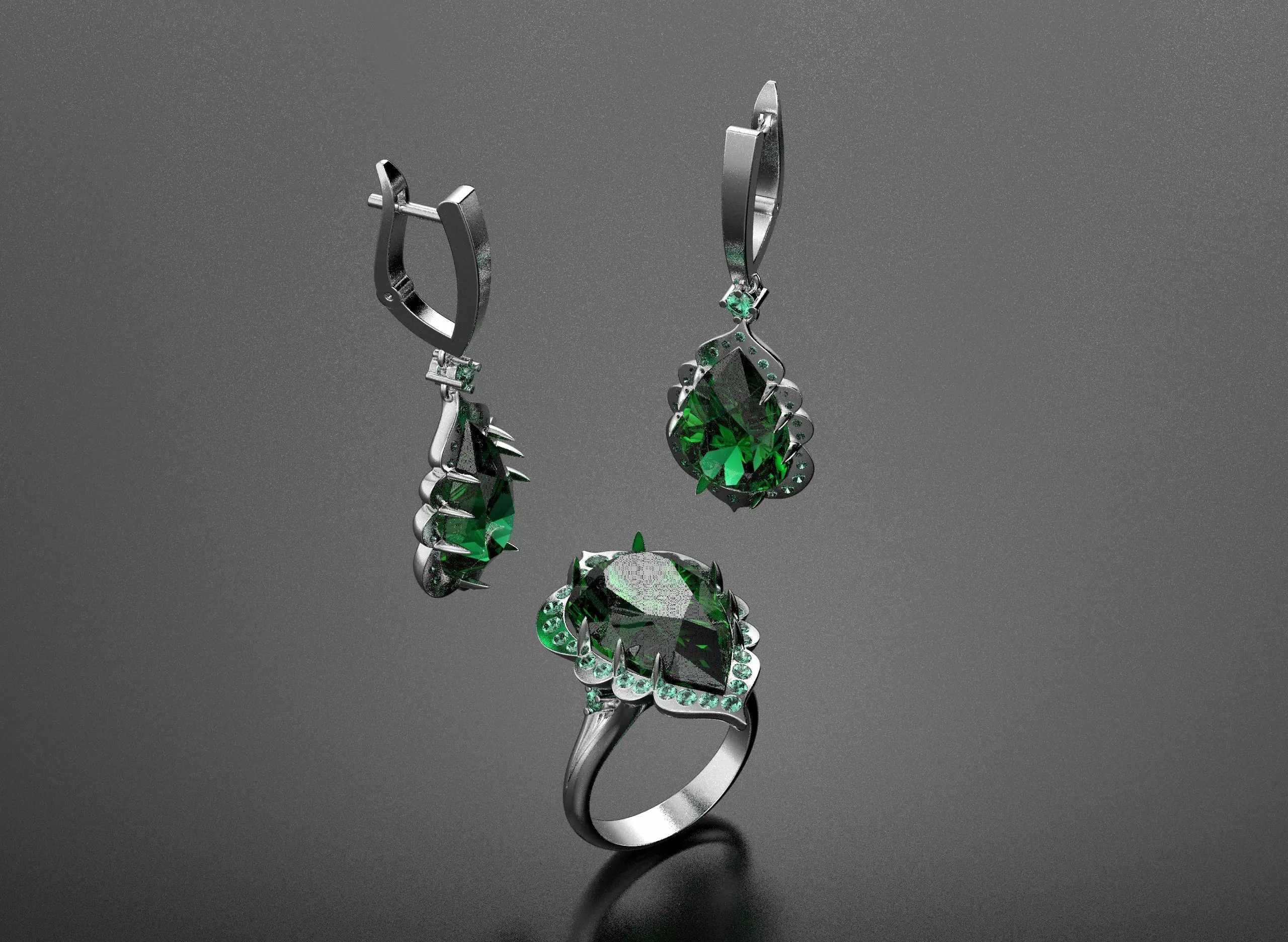 Drop set 3D print model_2