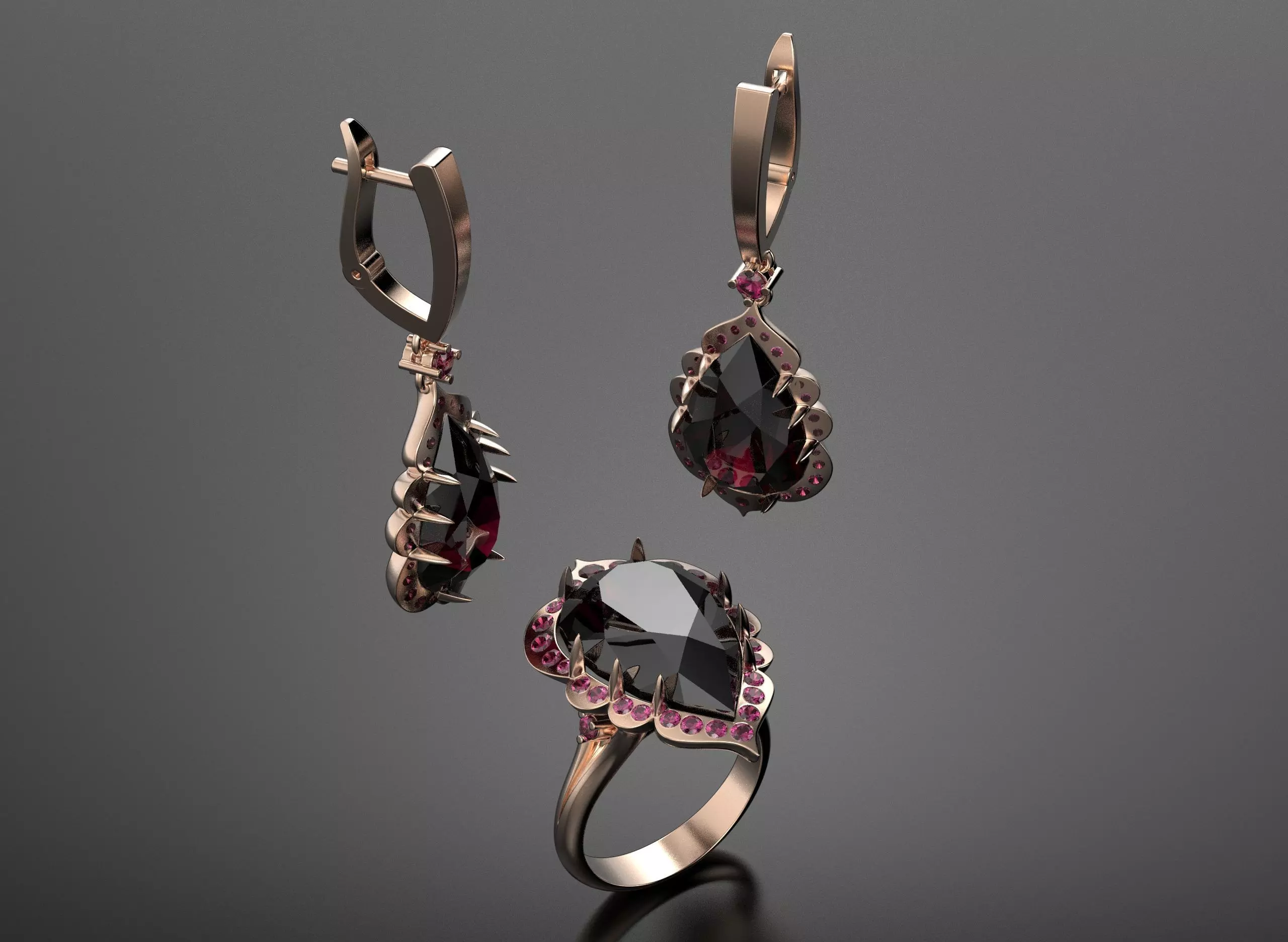 Drop set 3D print model_5