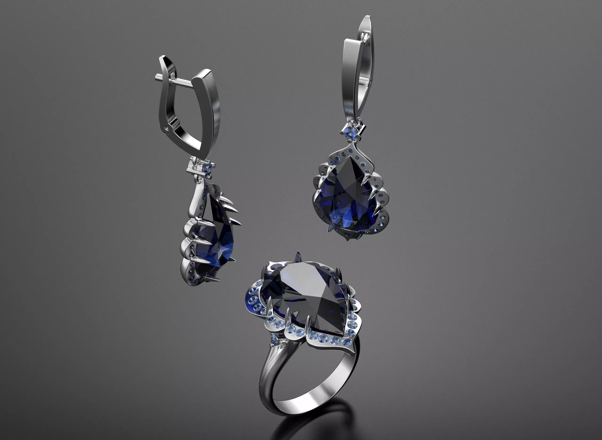 Drop set 3D print model_4