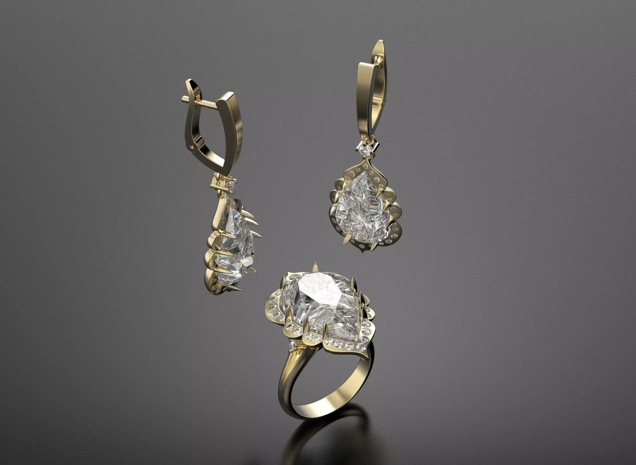 Drop set 3D print model_0