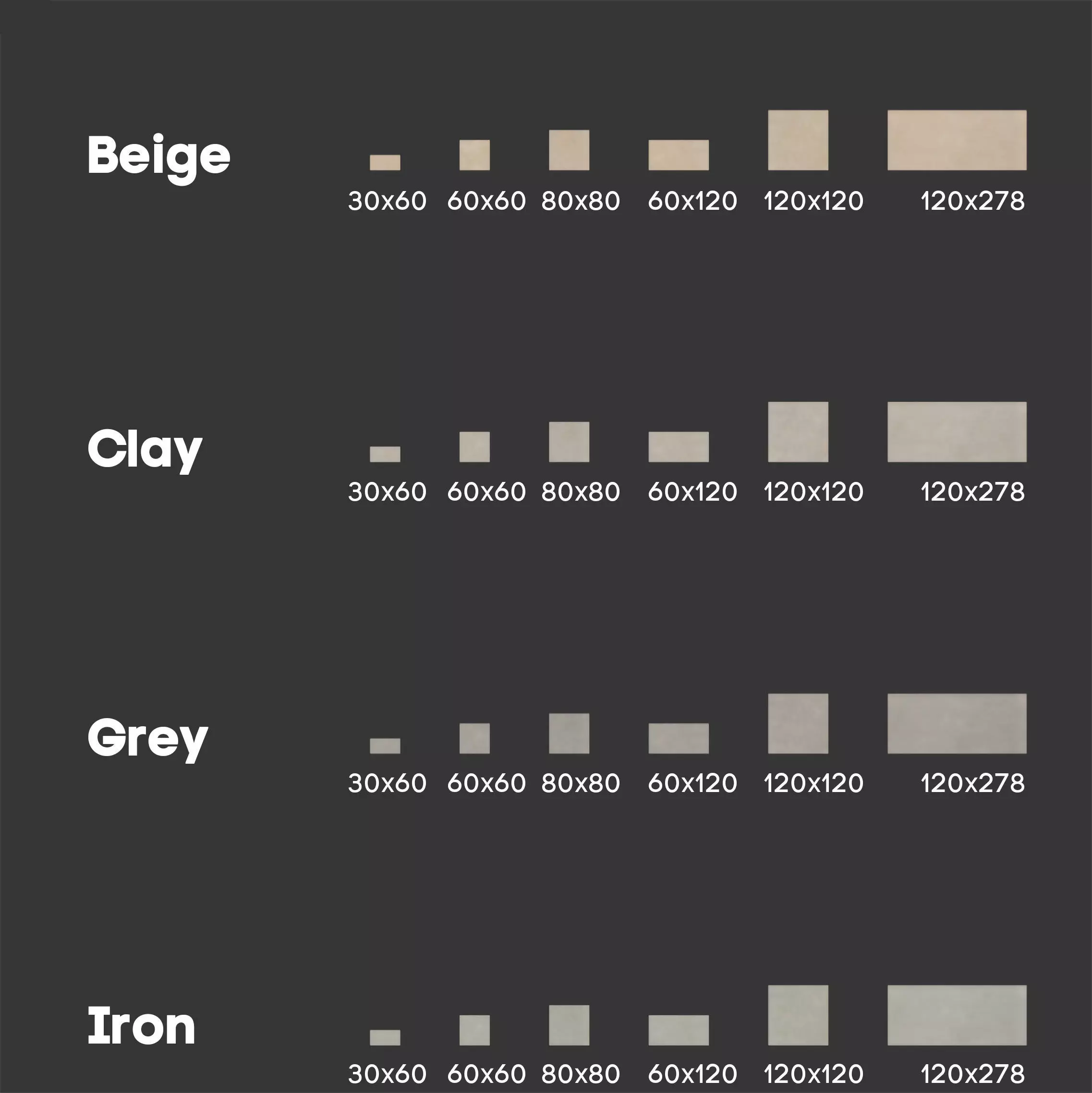 Keope Grace Limestone Effect Tile - 4 Colors -Set of 24 Texture_5