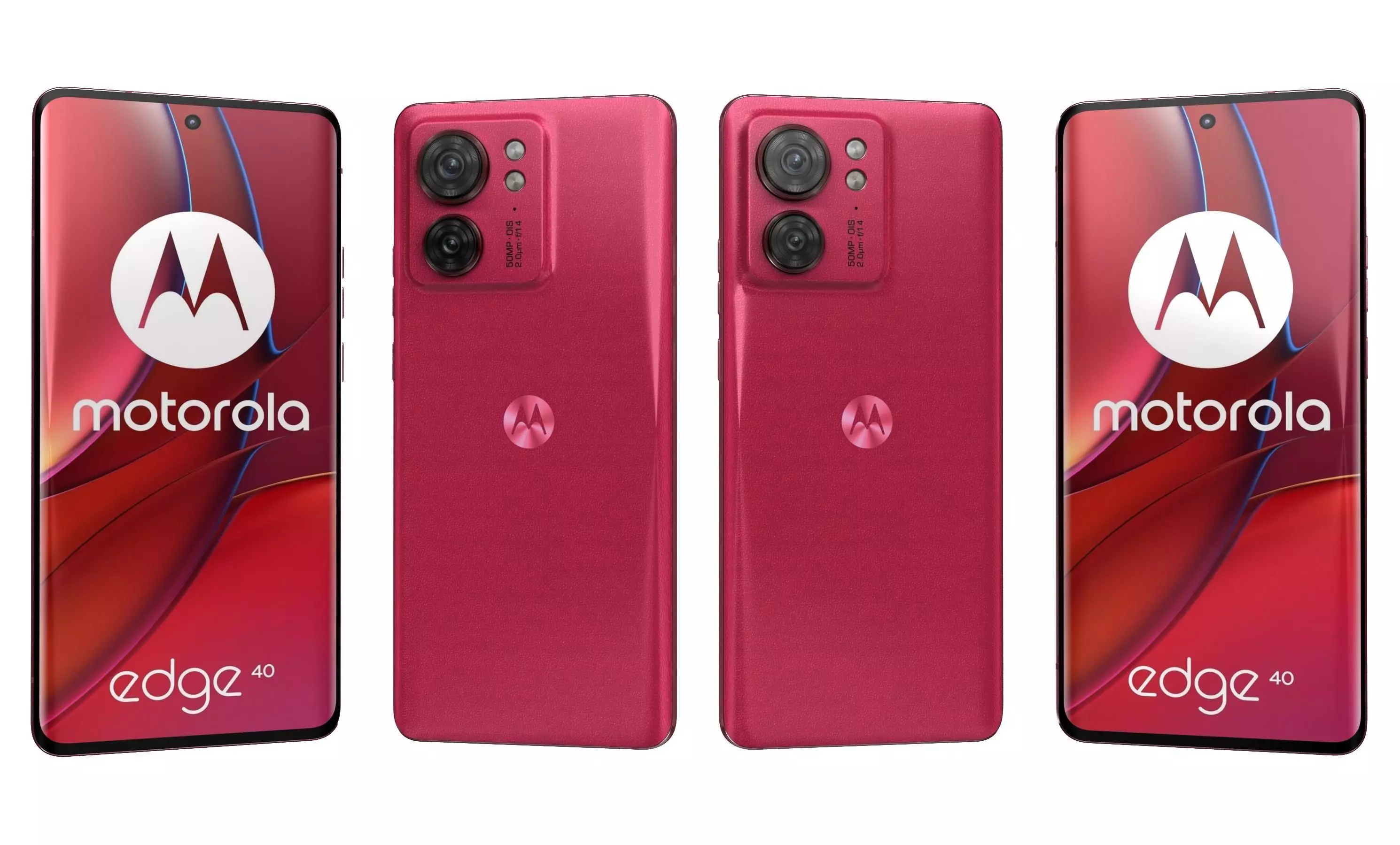 Motorola Edge 40 All Colors High Poly 3D model_12