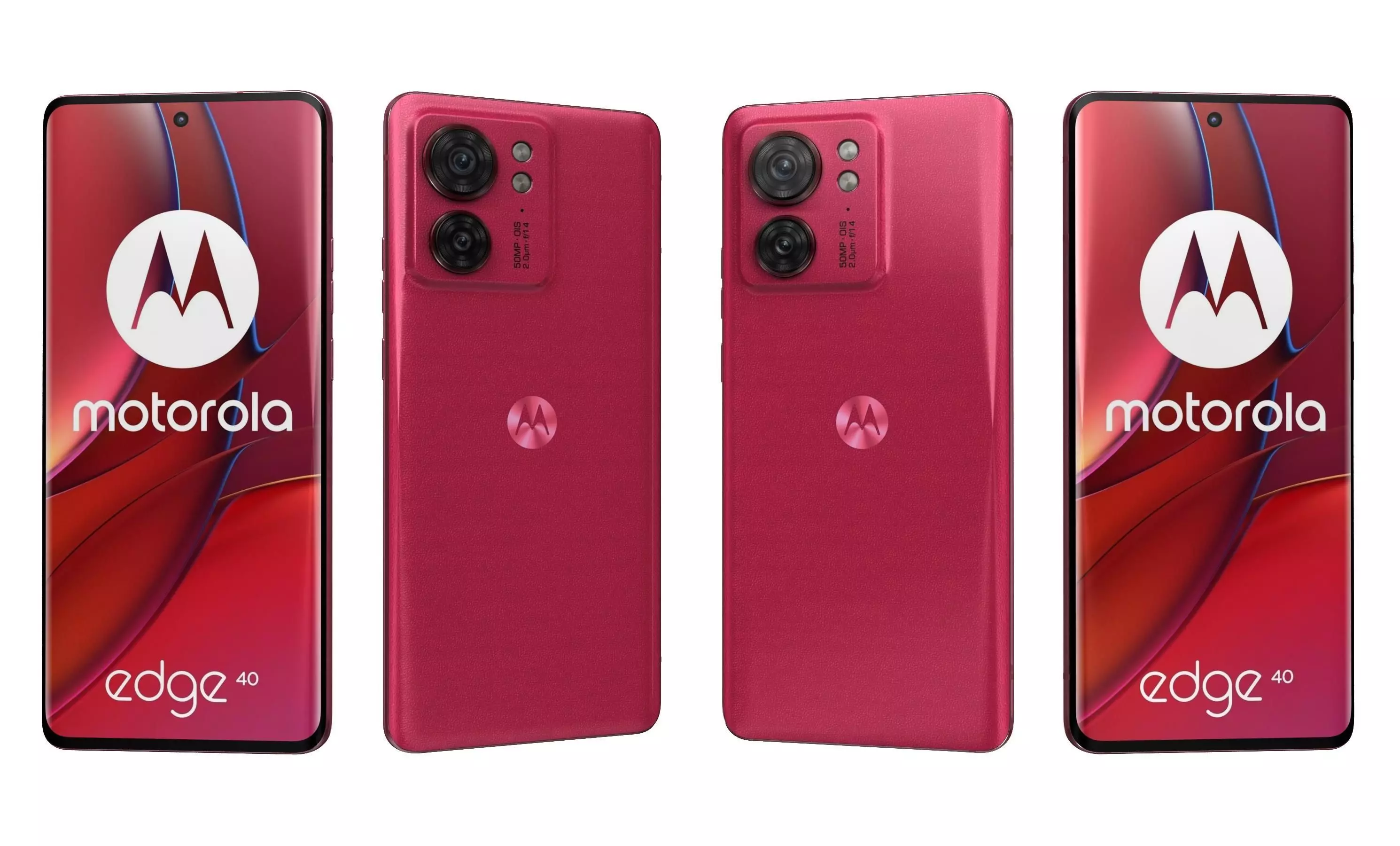 Motorola Edge 40 All Colors High Poly 3D model_45