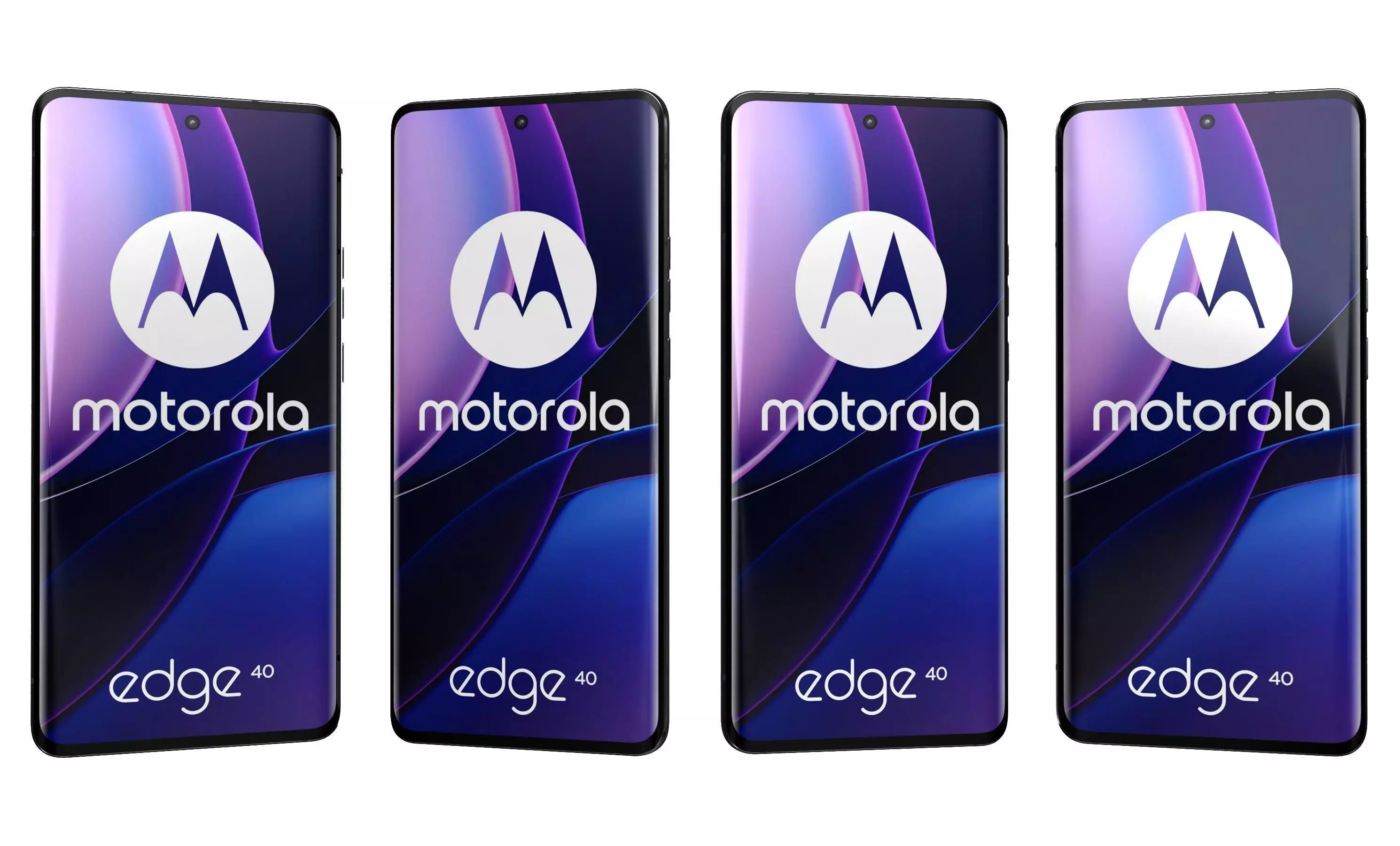 Motorola Edge 40 All Colors High Poly 3D model_4