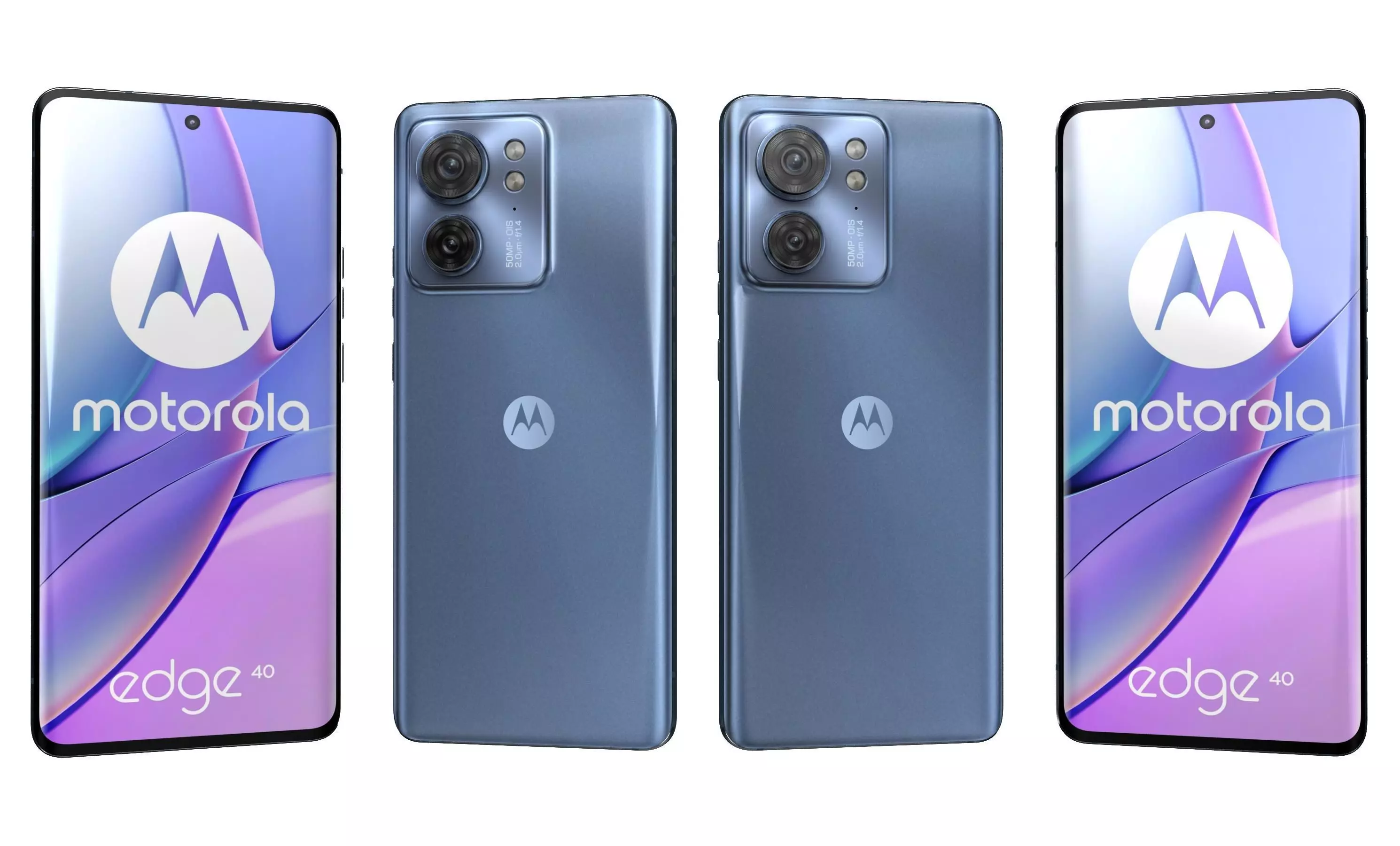 Motorola Edge 40 All Colors High Poly 3D model_16