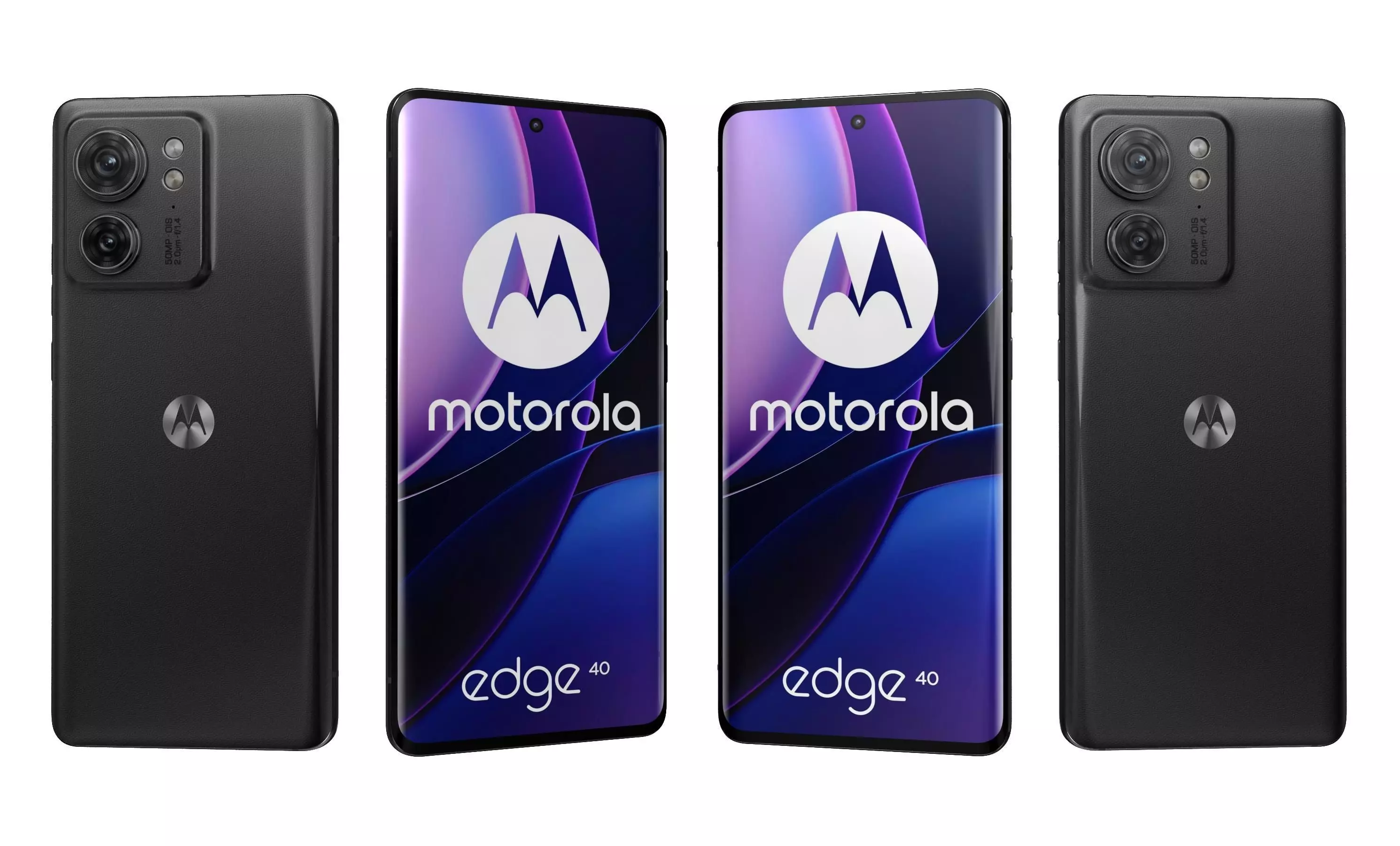 Motorola Edge 40 All Colors High Poly 3D model_9