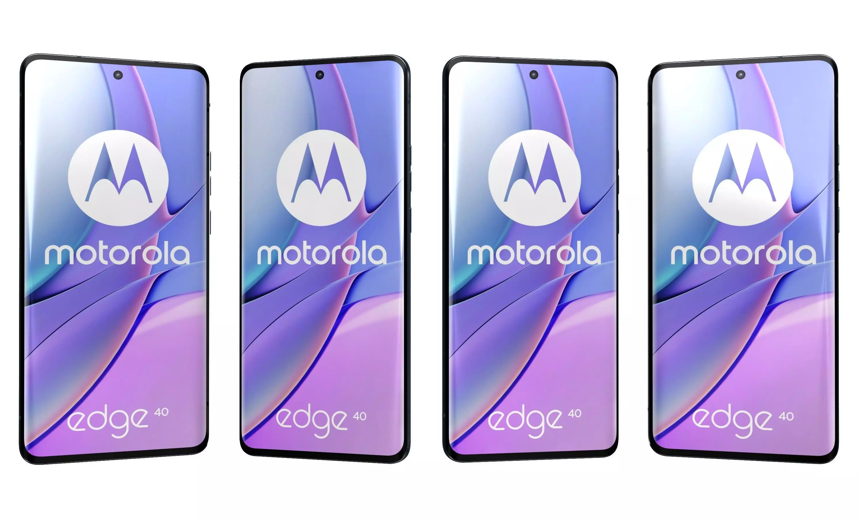 Motorola Edge 40 All Colors High Poly 3D model_15