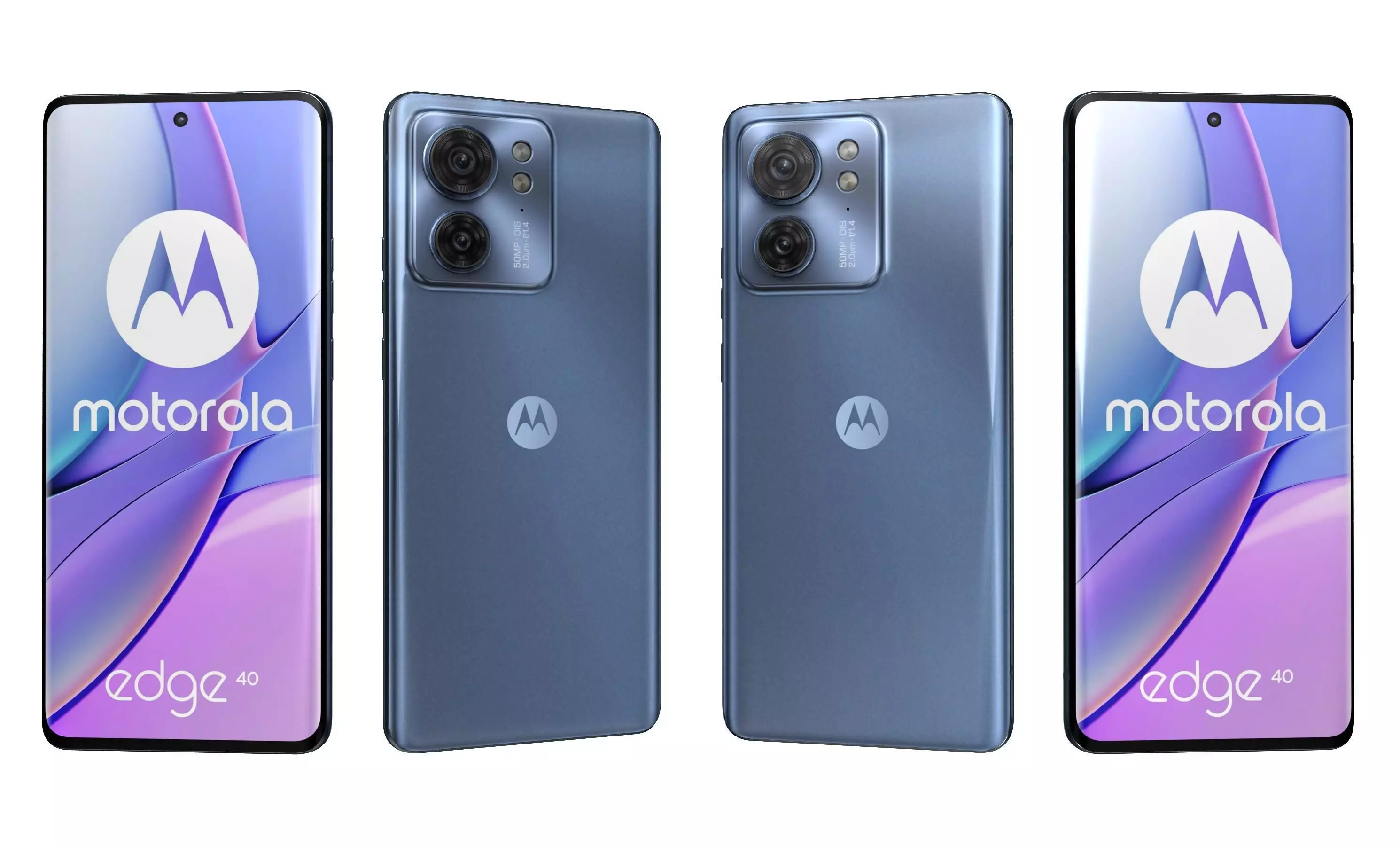 Motorola Edge 40 All Colors High Poly 3D model_18