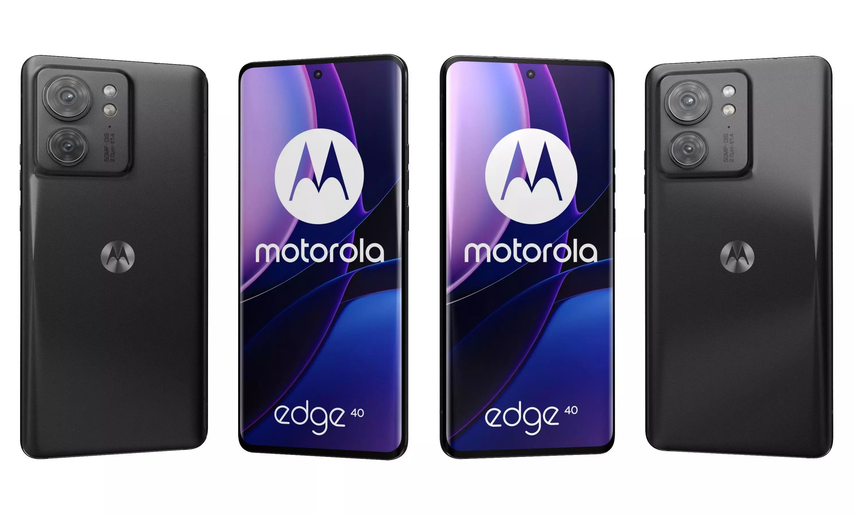 Motorola Edge 40 All Colors High Poly 3D model_3