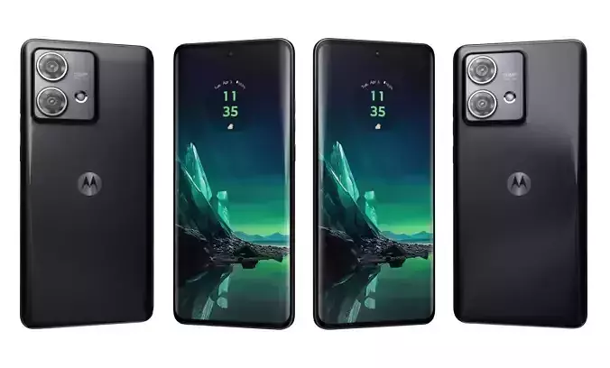 Motorola Edge 40 Neo Black High Poly