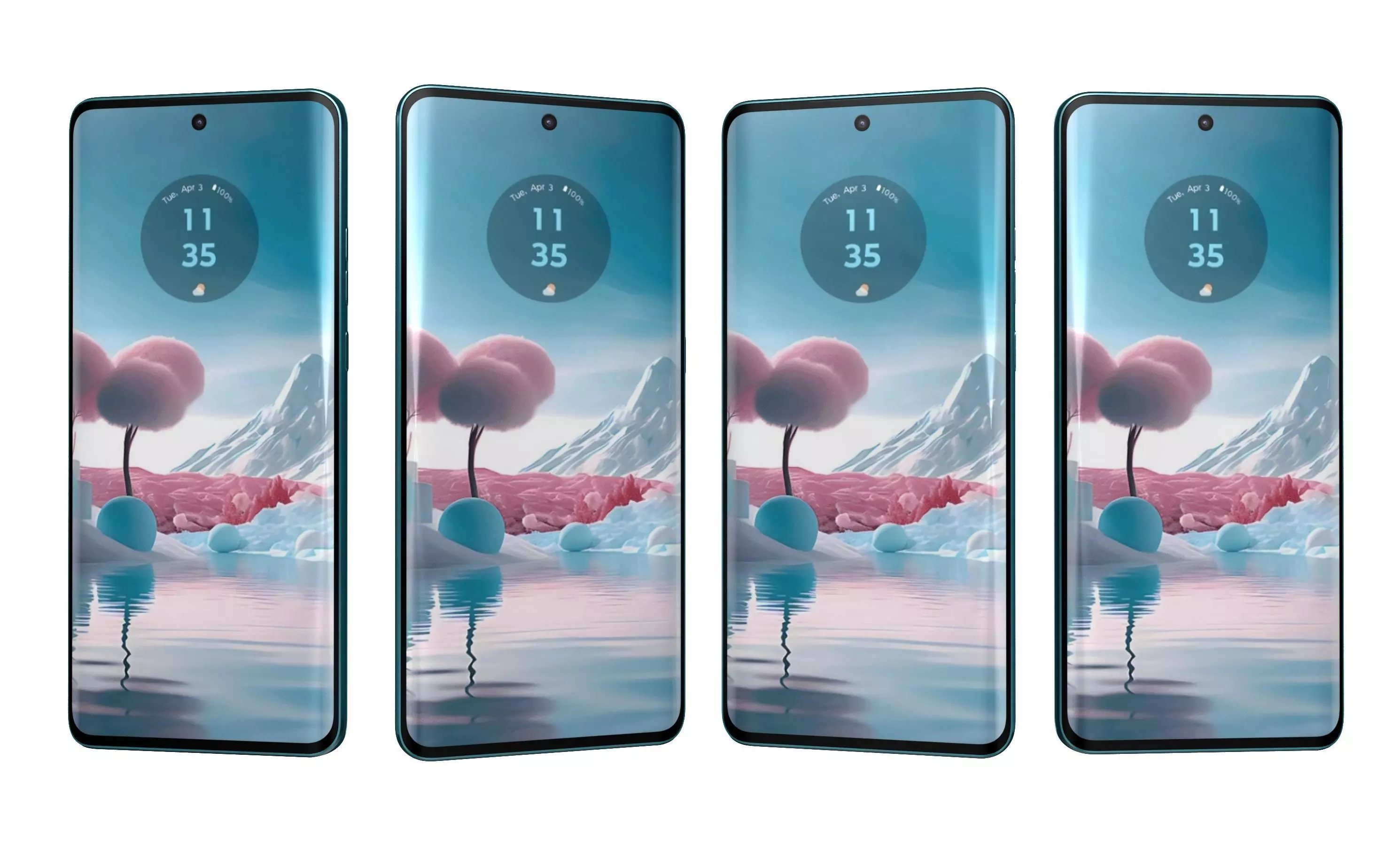 Motorola Edge 40 Neo All Colors High Poly 3D model_17