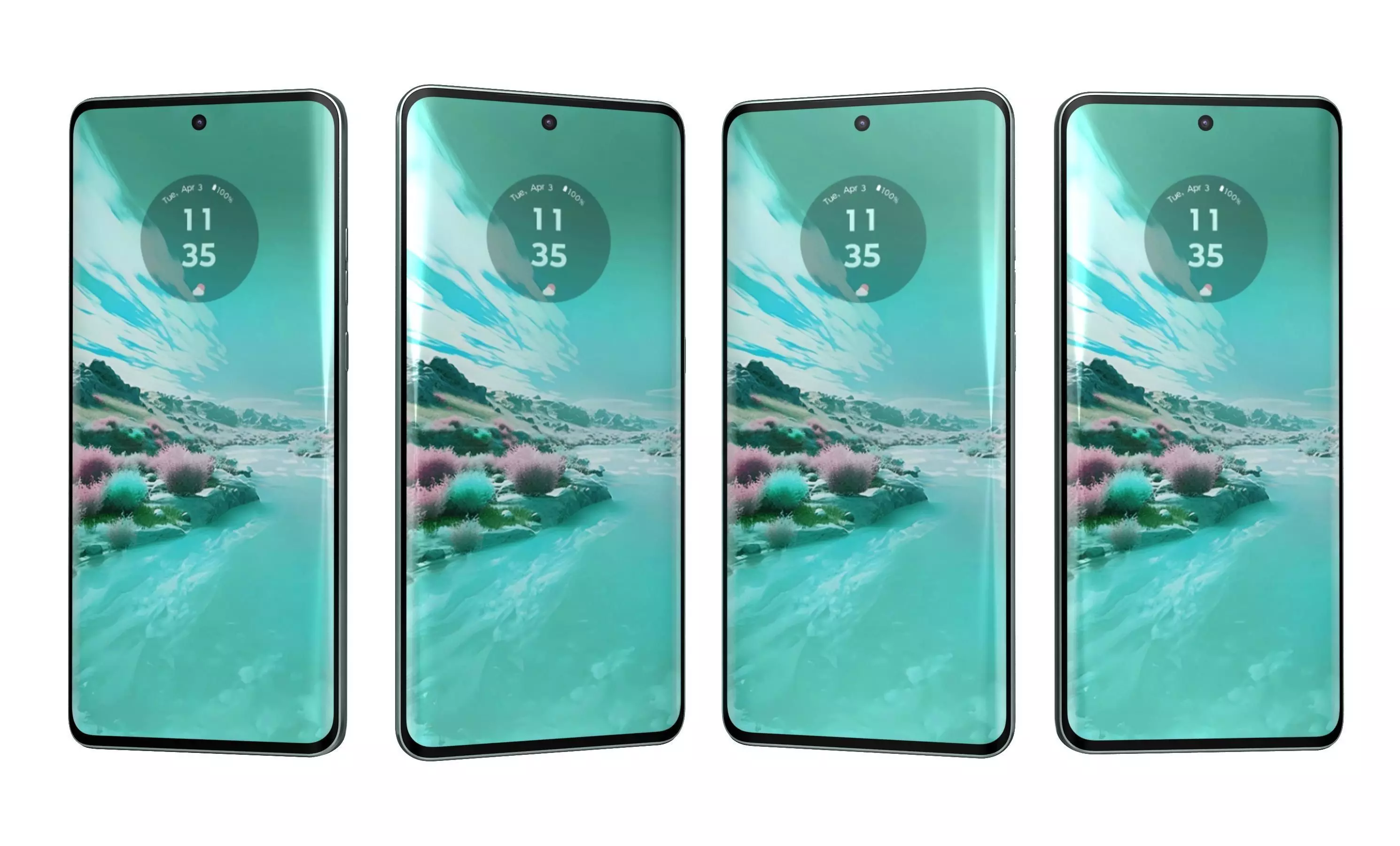 Motorola Edge 40 Neo All Colors High Poly 3D model_31