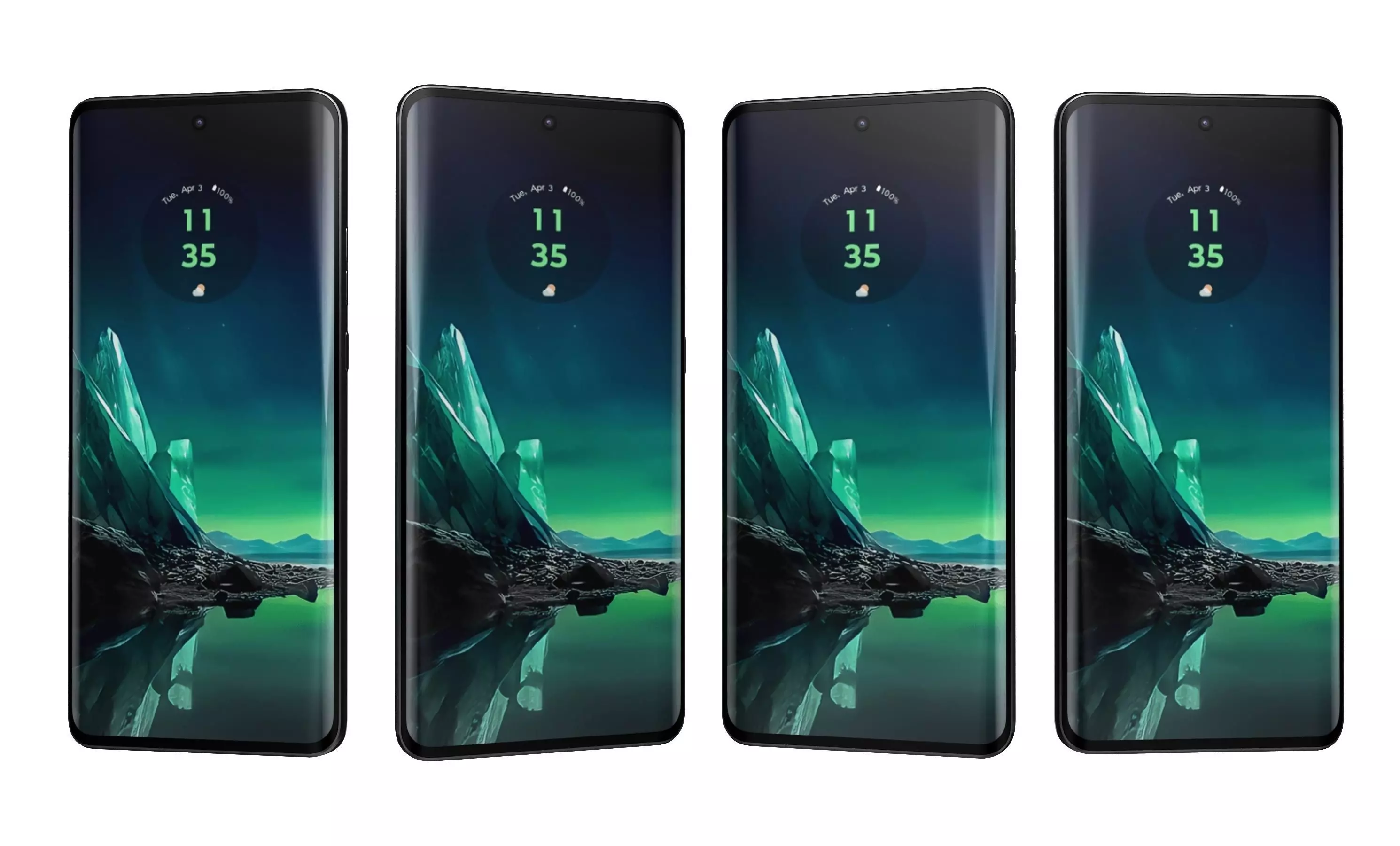 Motorola Edge 40 Neo All Colors High Poly 3D model_29