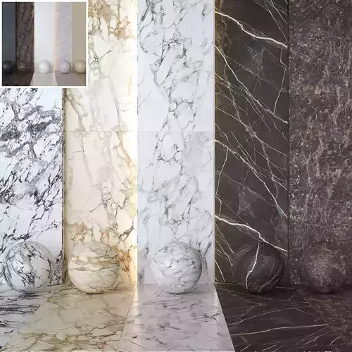 Marazzi Grande Marble Look Tile Collection - Vol 1 -Set of 58