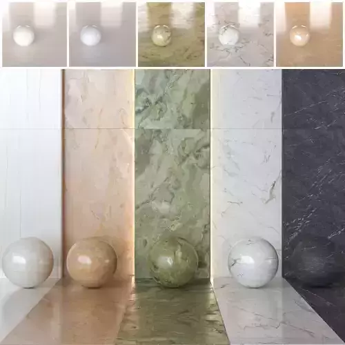 Marazzi Grande Marble Look Tile Collection - Vol 2 -Set of 46