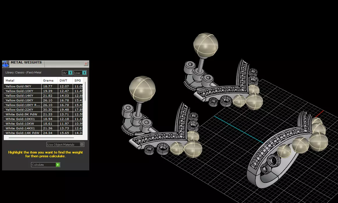 Unique women set 3D print model_8