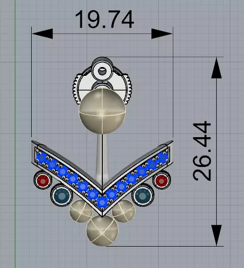 Unique women set 3D print model_7