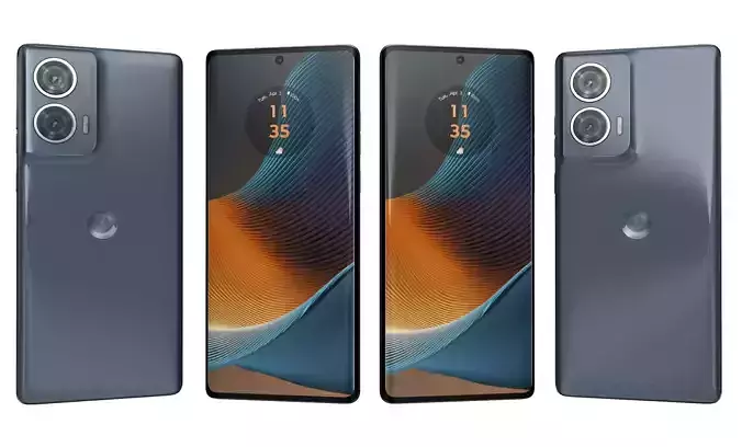 Motorola Edge 50 Fusion Gray High Poly