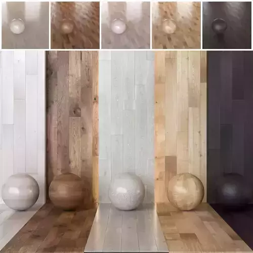 Porcelanosa Treville Natural Wood Floor  -Set of 5 Texture