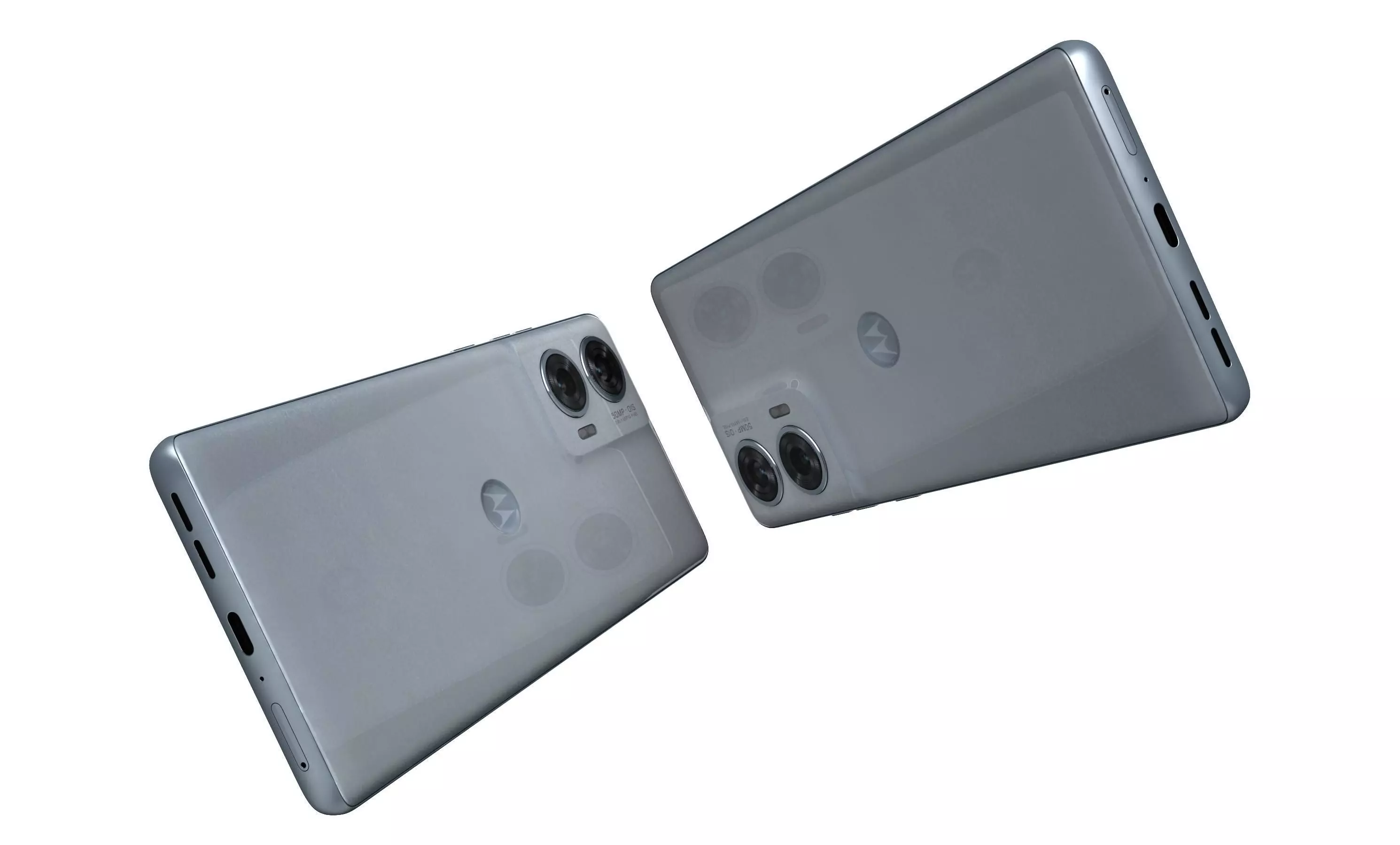 Motorola Edge 50 Fusion White High Poly 3D model_4