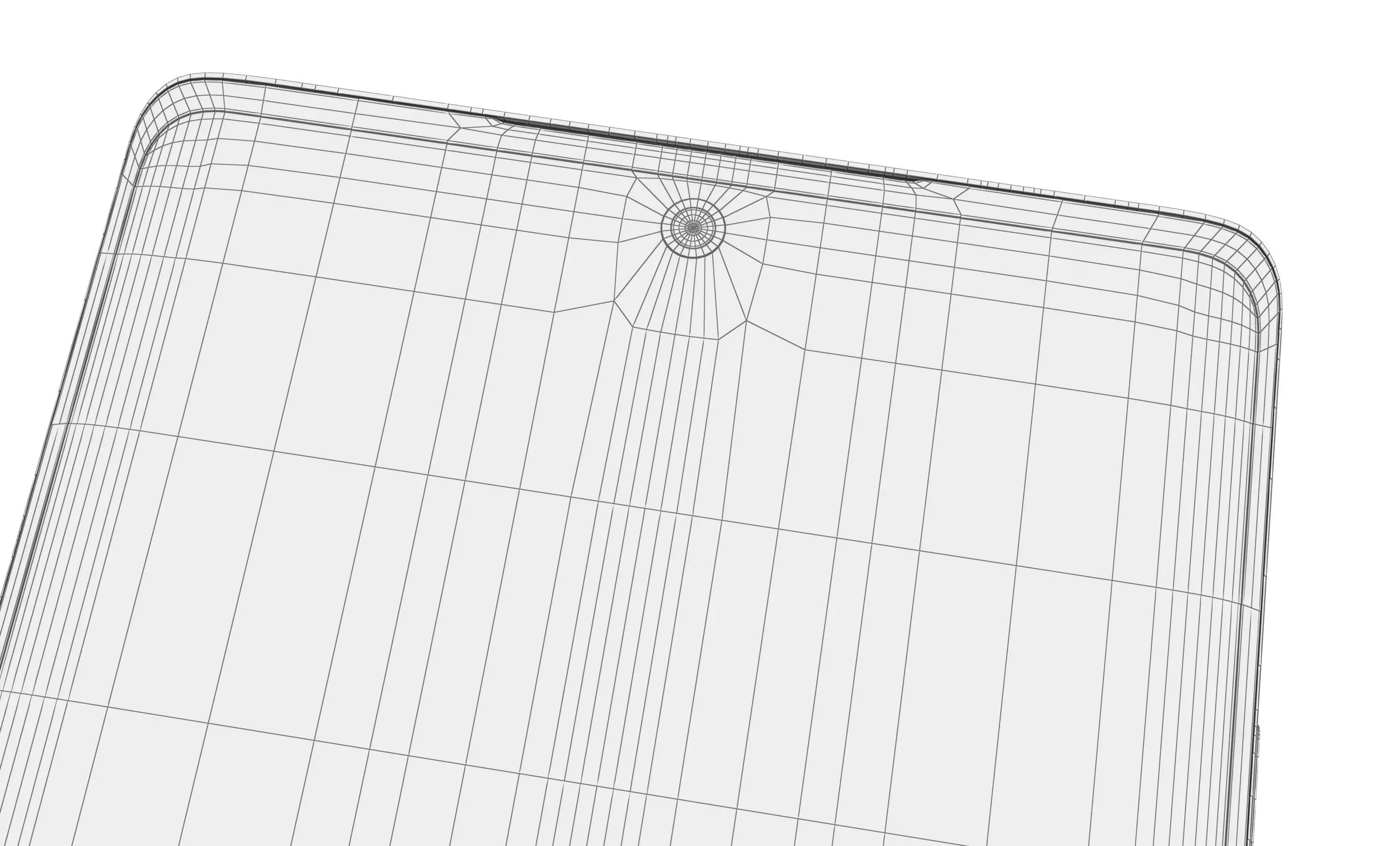 Motorola Edge 50 Fusion White High Poly 3D model_18