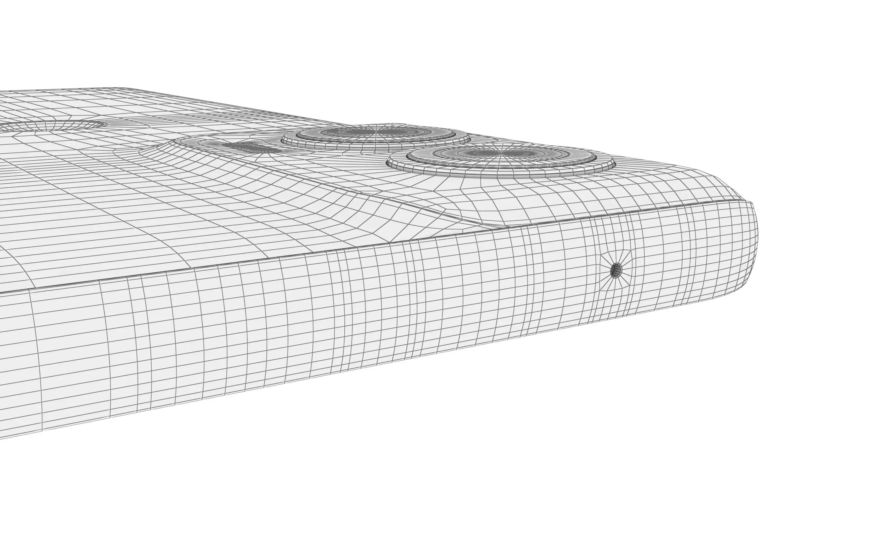 Motorola Edge 50 Fusion White High Poly 3D model_19