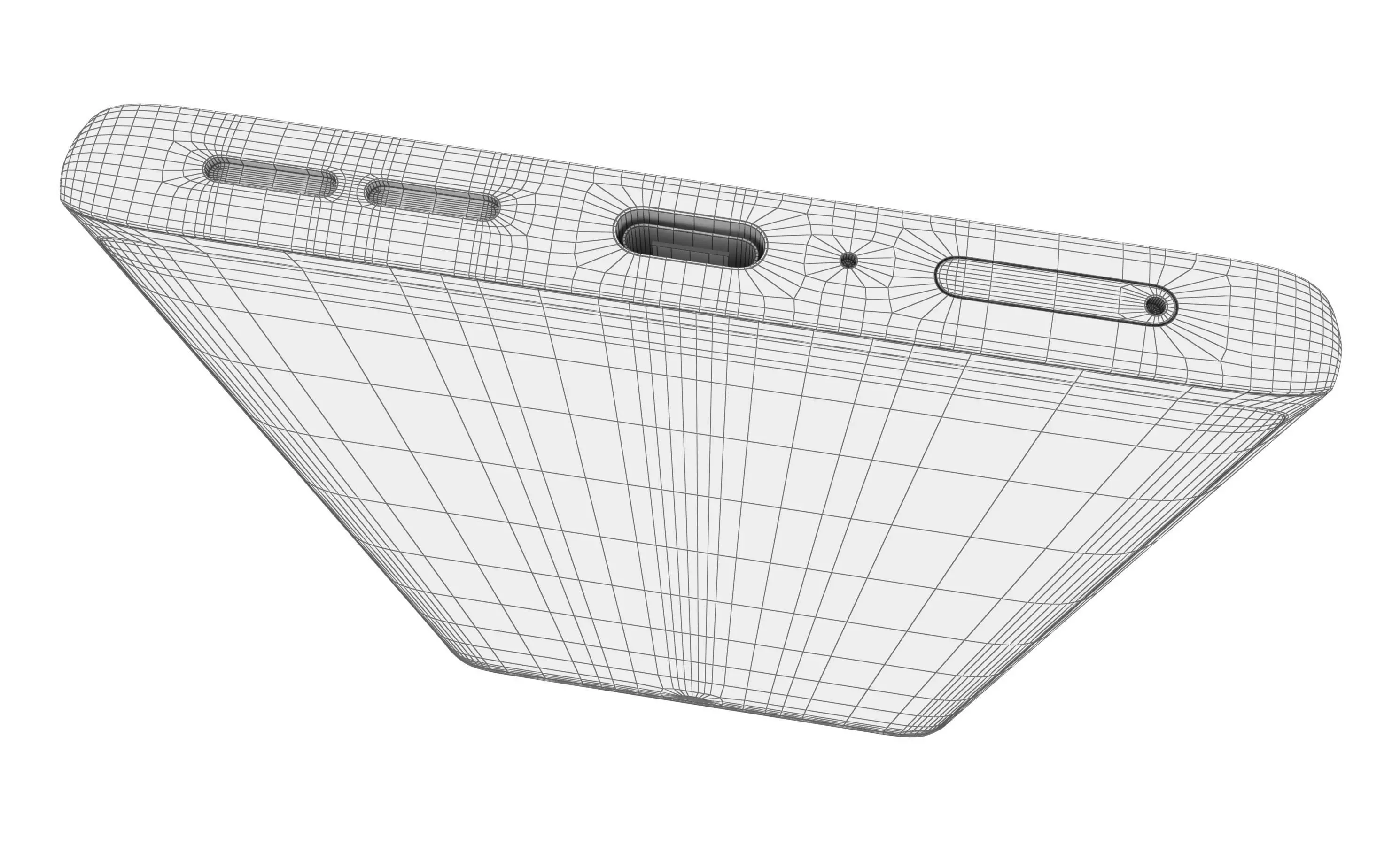 Motorola Edge 50 Fusion White High Poly 3D model_15